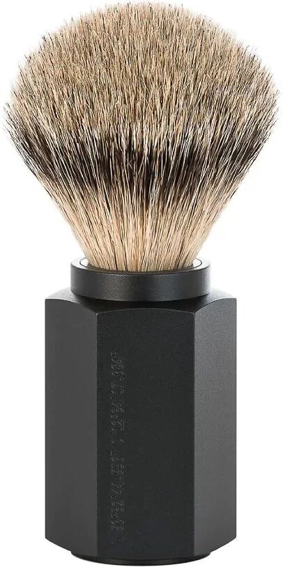 Muhle Pennello Da Barba 091 Hexagon Graphit In Puro Tasso Silvertip