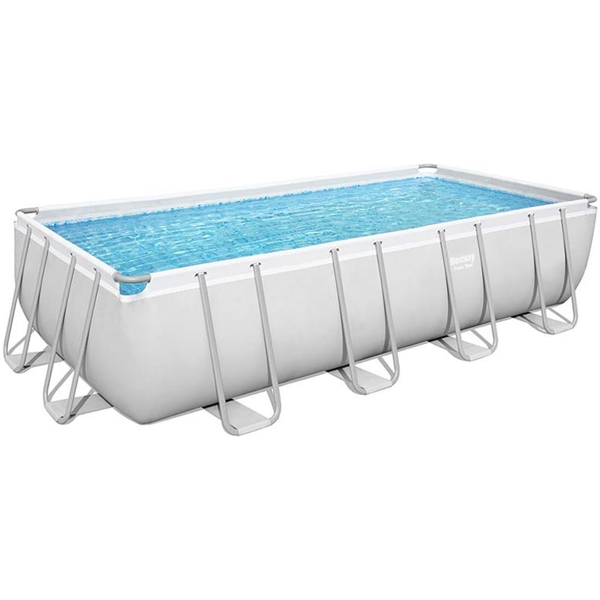 fuori bestway piscina power steel rettangolare telaio portante cm.488x244x122h.