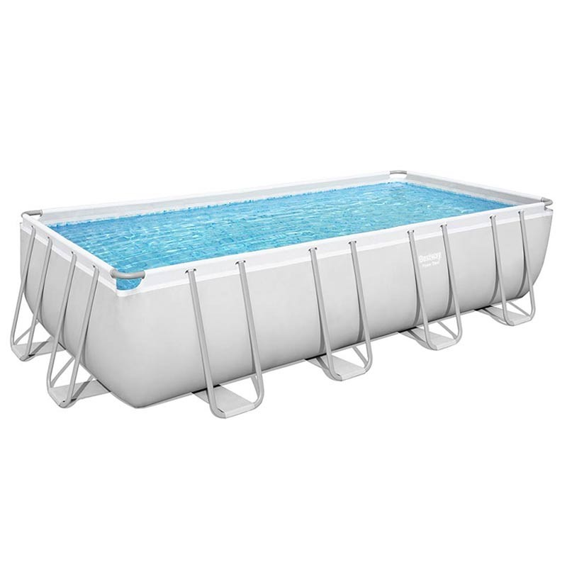 fuori bestway piscina power steel rettangolare telaio portante cm.488x244x122h.
