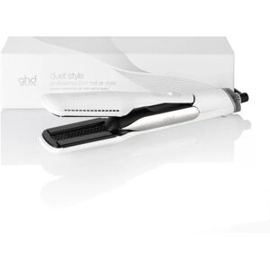 ghd duet style piastra asciugacapelli 2 in 1, bianco