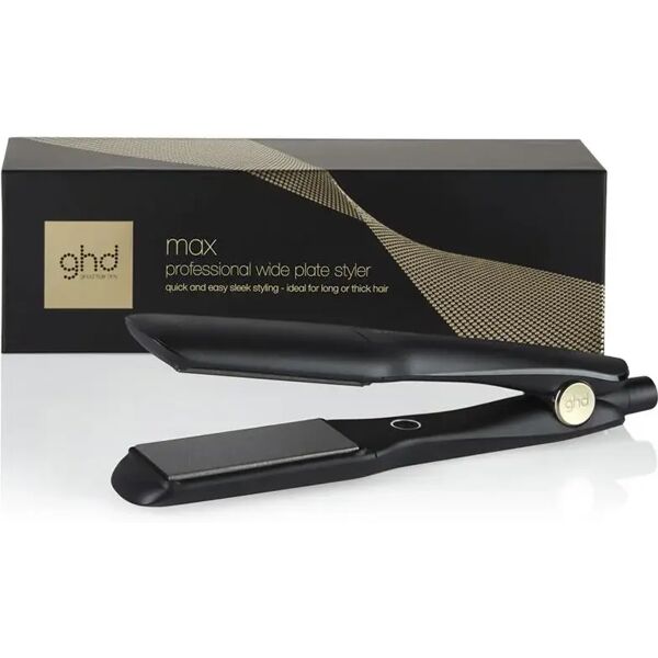 ghd max styler piastra per capelli, nero