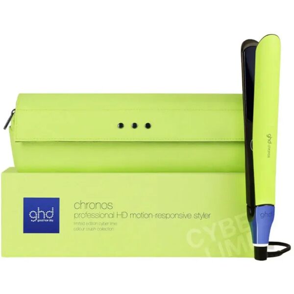 ghd chronos piastra per capelli, verde lime