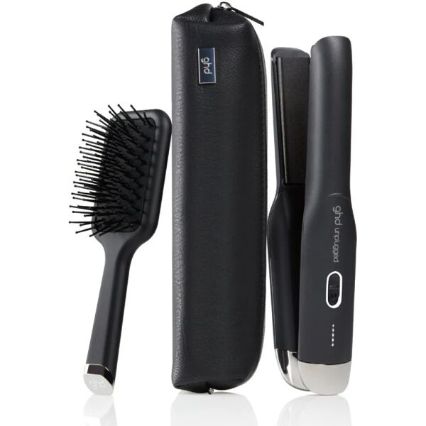 ghd unplugged gift set piastra senza fili e mini spazzola