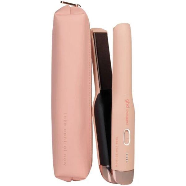 ghd unplugged styler pink rosa pesca piastra capelli senza fili