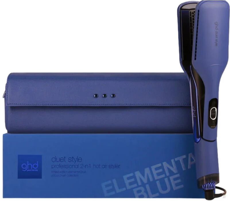 ghd duet style piastra asciugacapelli 2 in 1, blu denim