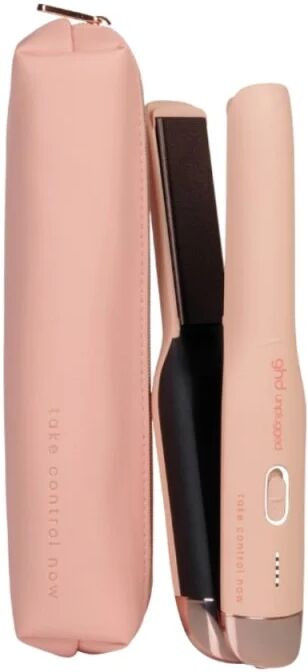 ghd unplugged styler pink rosa pesca piastra capelli senza fili