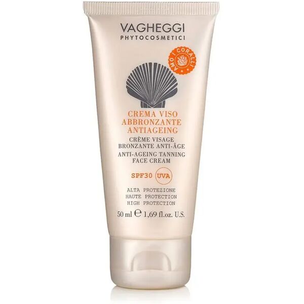 vagheggi crema viso abbronzante antiageing spf30 uva 50ml