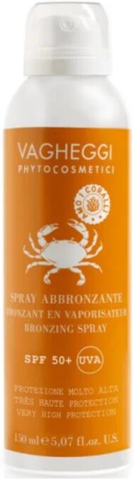 vagheggi solari spray abbronzante spf50+ viso e corpo 150ml