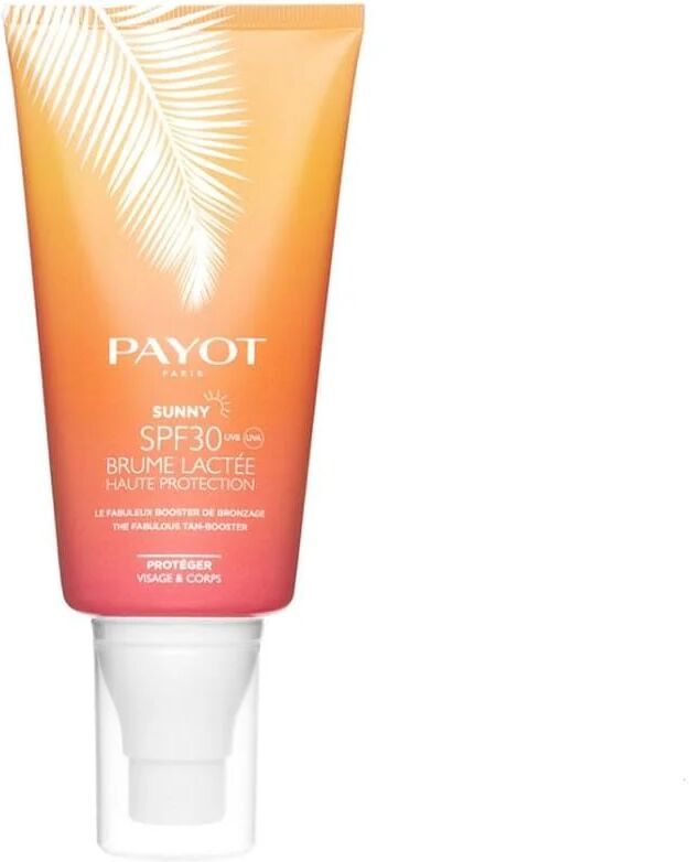 payot paris payot sunny brume lactee spf30 latte solare viso e corpo, 150ml