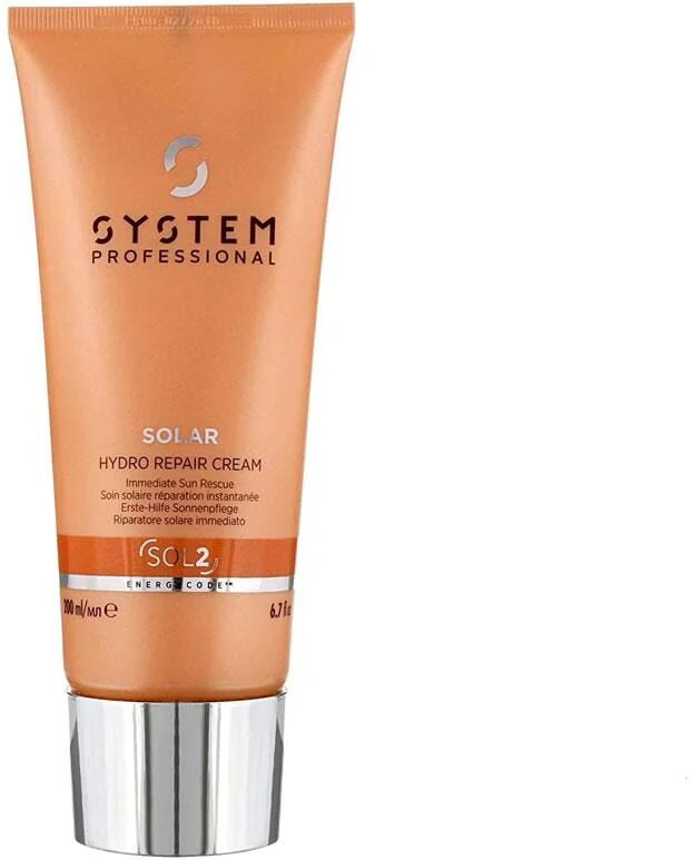 system professional solar hydro repair cream sol2 balsamo doposole 200ml