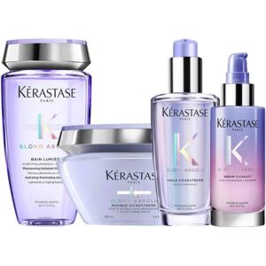 Kerastase Blond Absolu Kit Shampoo Maschera Siero e Olio