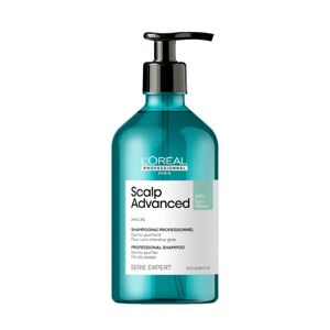L'Oreal Professionnel Scalp Advanced Shampoo Anti Oiliness cute grassa, 500ml