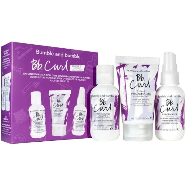 bumble and bumble curl starter kit capelli ricci