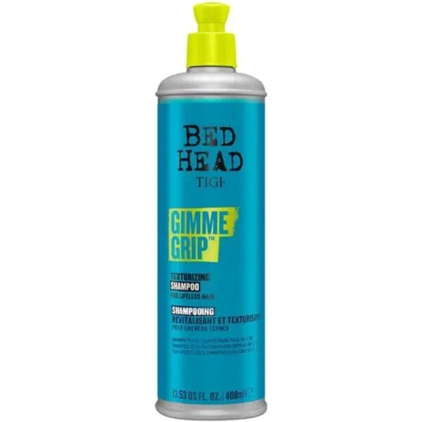 tigi bed head gimme grip shampoo capelli fini, 400ml