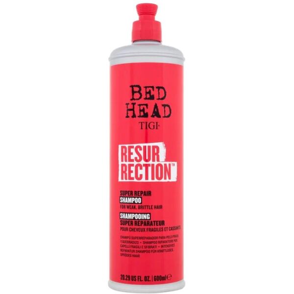 tigi bed head resurrection repair shampoo capelli danneggiati, 600ml