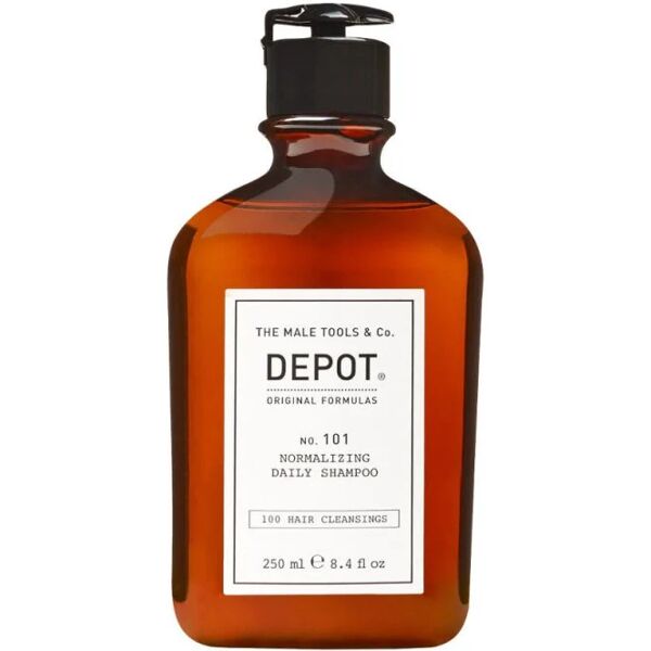 depot no. 101 normalizing daily shampoo lavaggi frequenti 250ml, original formula