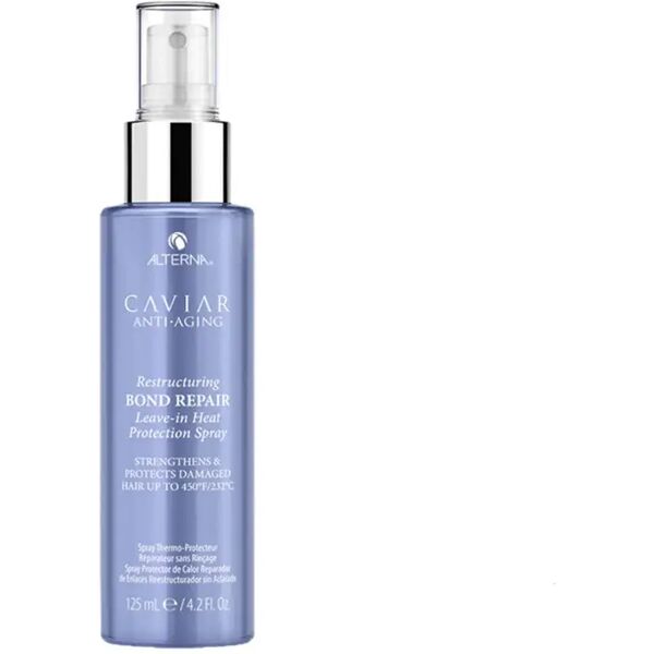 alterna caviar restructuring bond repair leave in heat protection spray protettore termico capelli 125ml