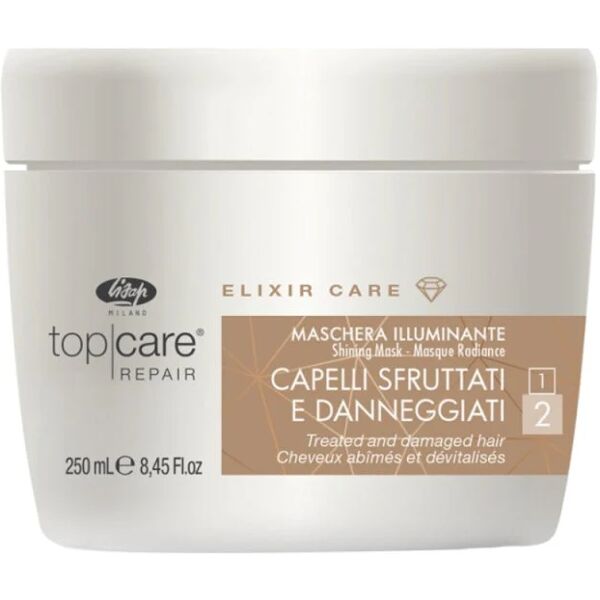 lisap top care repair maschera illuminante, 250ml