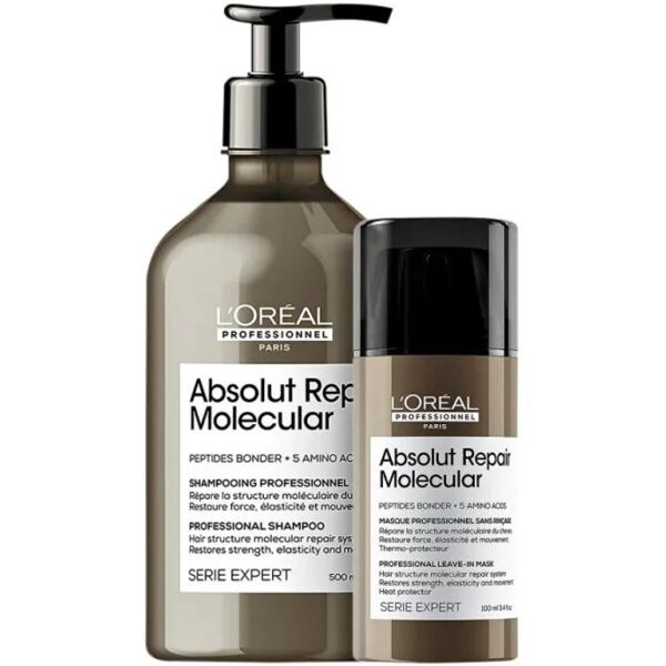 l'oreal professionnel absolut repair molecular shampoo grande e mask kit