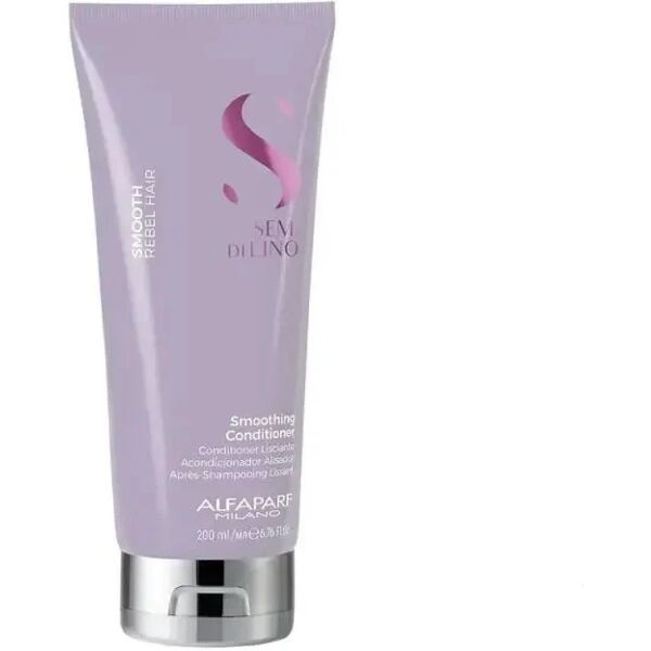 alfaparf milano semi di lino smoothing balsamo capelli crespi, 200ml