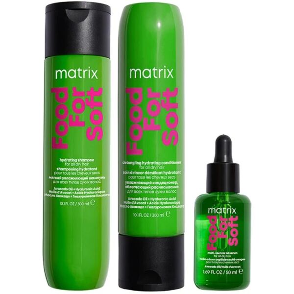 matrix food for soft trio kit capelli secchi