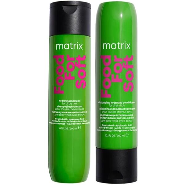 matrix food for soft kit shampoo e balsamo