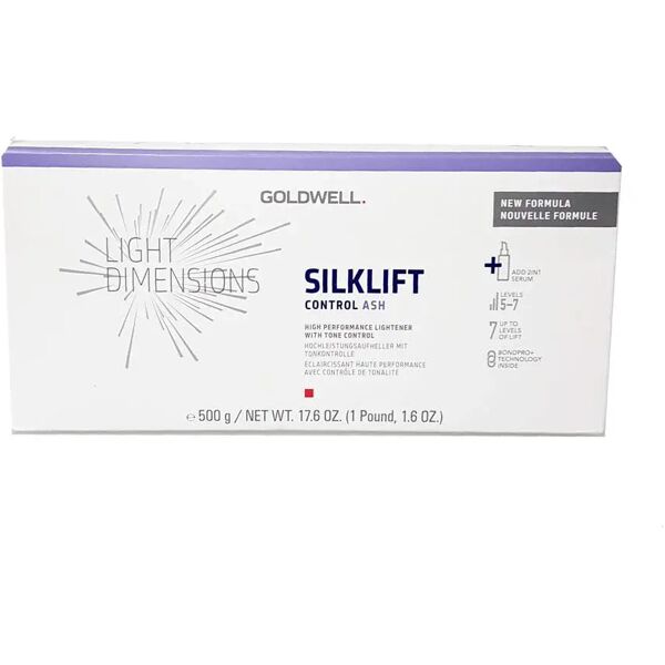 goldwell light dimensions silk lift control ash 500gr