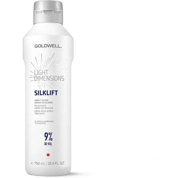 goldwell light dimensions silk lift ossigeno 750ml, 9% 30 vol