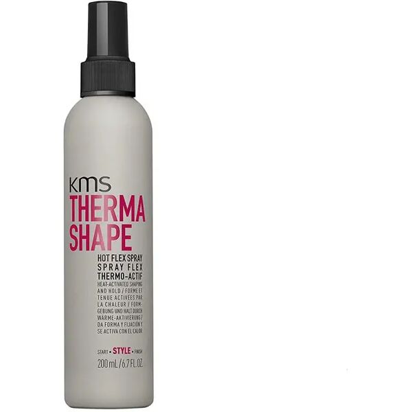 kms therma shape hot flex spray termico capelli, 200ml