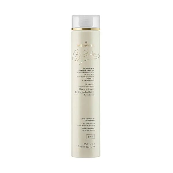 medavita blondie shampoo riflessante capelli biondi caldi 250ml