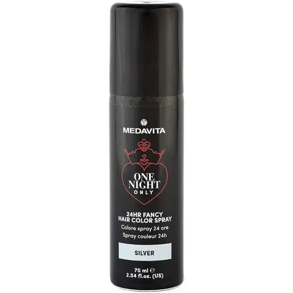 medavita one night only spray colorato 24 ore argento 75ml