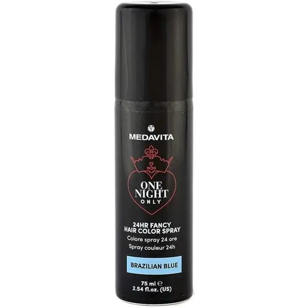 medavita one night only spray colorato 24 ore azzurro 75ml