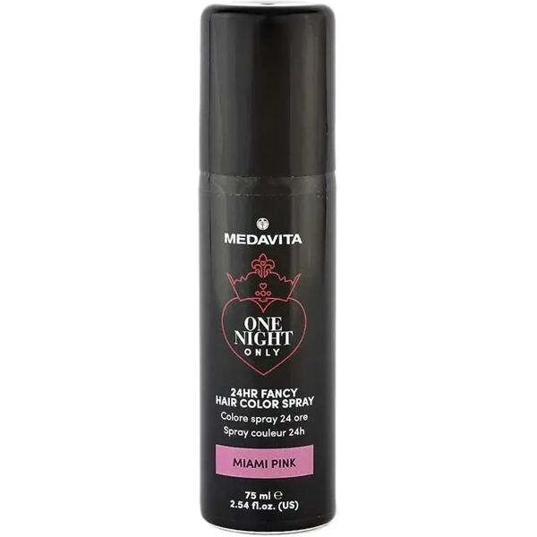 medavita one night only spray colorato 24 ore rosa 75ml