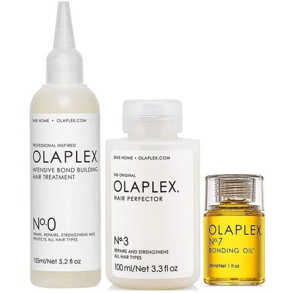 olaplex no.0, no.3 e no.7 kit