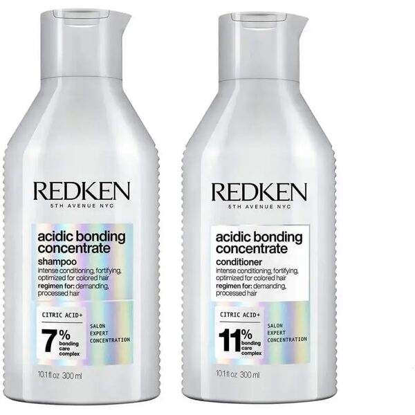 redken acidic bonding kit shampoo e balsamo capelli danneggiati