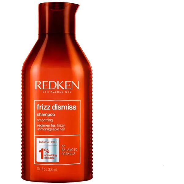 redken frizz dismiss shampoo capelli crespi, 300ml