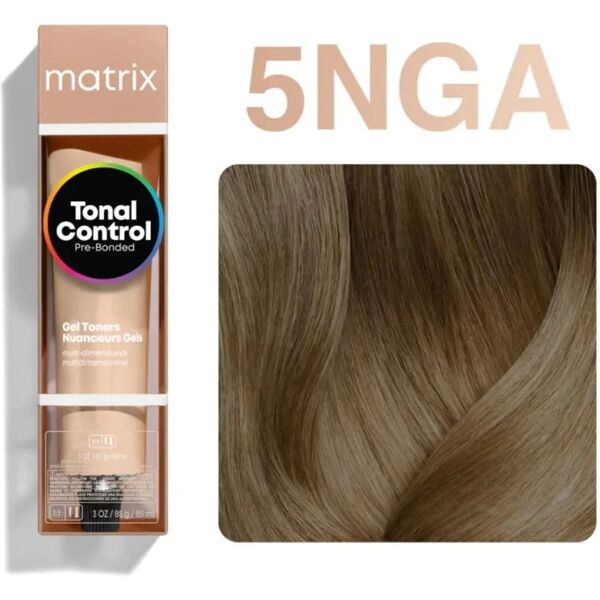 matrix tonal control pre bonded gel toner 90ml, 5nga bronde bestie