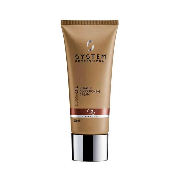 system professional luxeoil keratin conditioning cream l2, 200ml