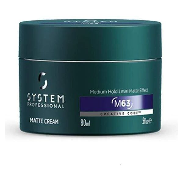 system professional man matte cream m63 80ml