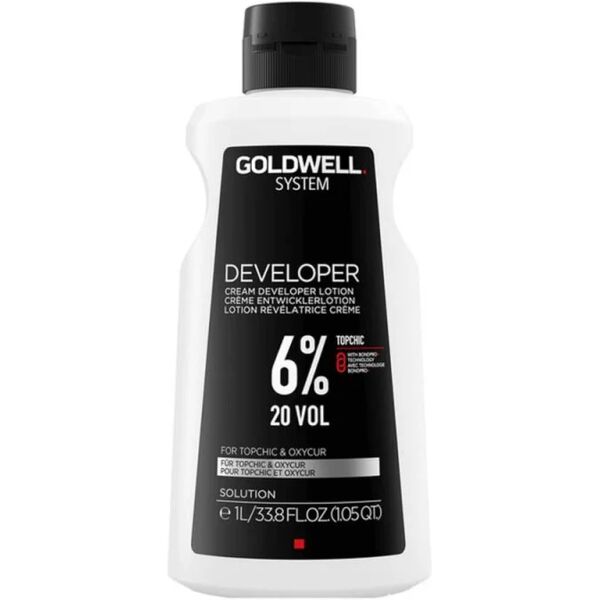 goldwell system developer lotion ossidante 1000ml, 6% 20 vol