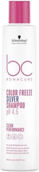 schwarzkopf color freeze silver shampoo antigiallo, 250ml