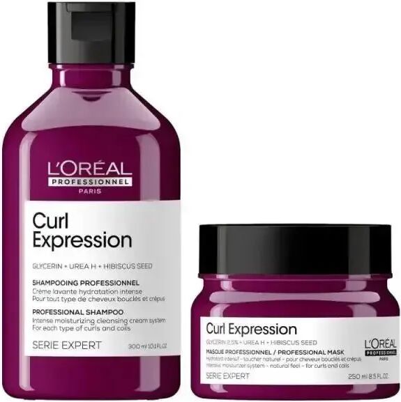 l'oreal professionnel l'oreal serie expert curl expression kit shampoo e maschera capelli ricci