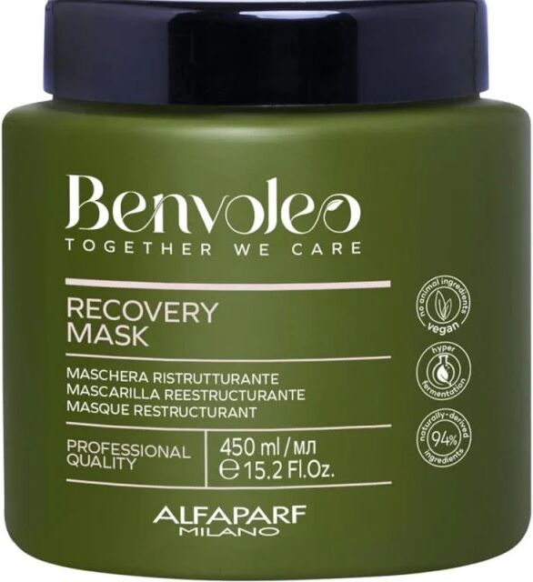 alfaparf milano benvoleo recovery mask capelli danneggiati , 450ml