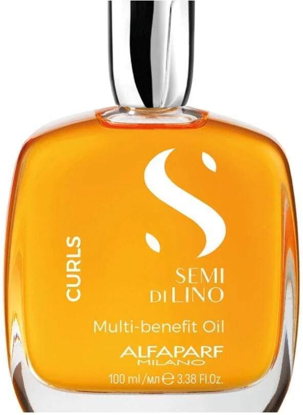 alfaparf milano semi di lino curls multi benefit olio capelli ricci 100ml