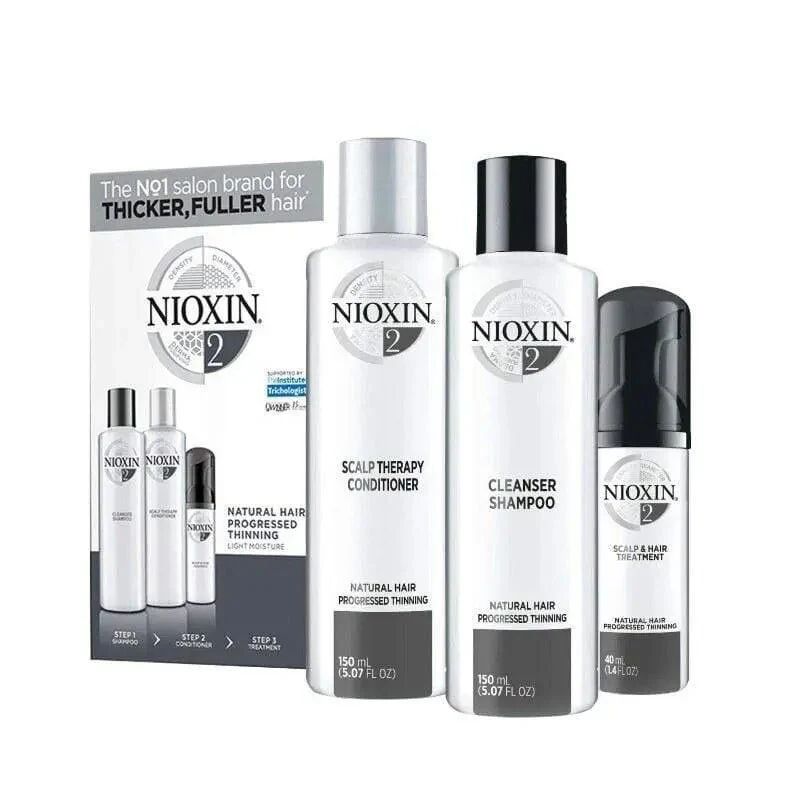 nioxin 2 kit sistema in 3 fasi