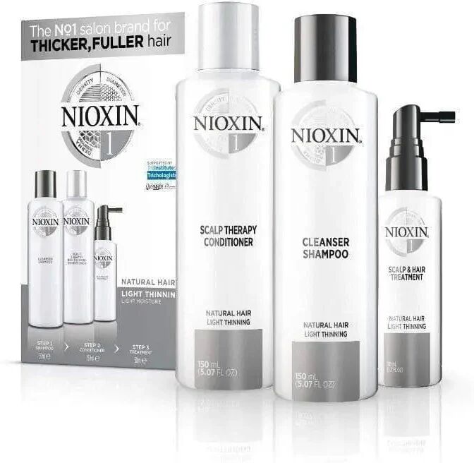 nioxin 1 kit sistema in 3 fasi