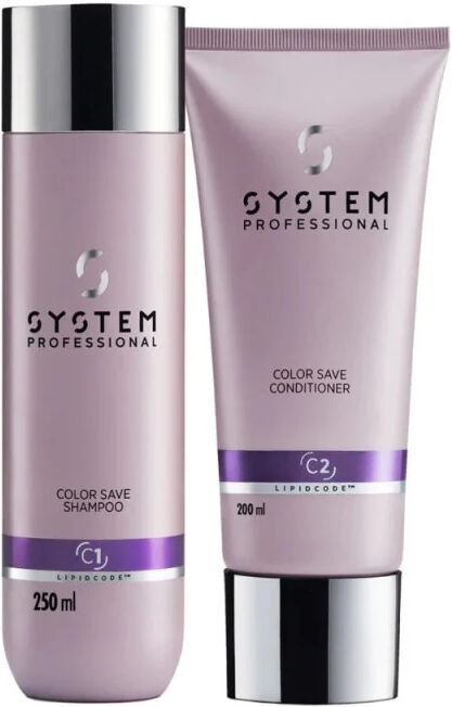 system professional color save kit shampoo e conditioner