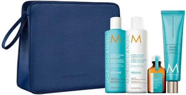 moroccanoil kit regalo volume capelli fini e mani