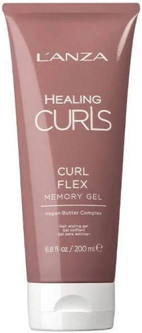 l'anza healing curls curl flex memory gel capelli ricci 200ml