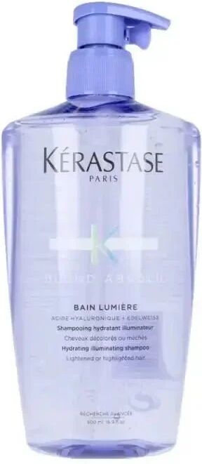 kerastase blond absolu bain lumiere shampoo per capelli biondi, 500ml